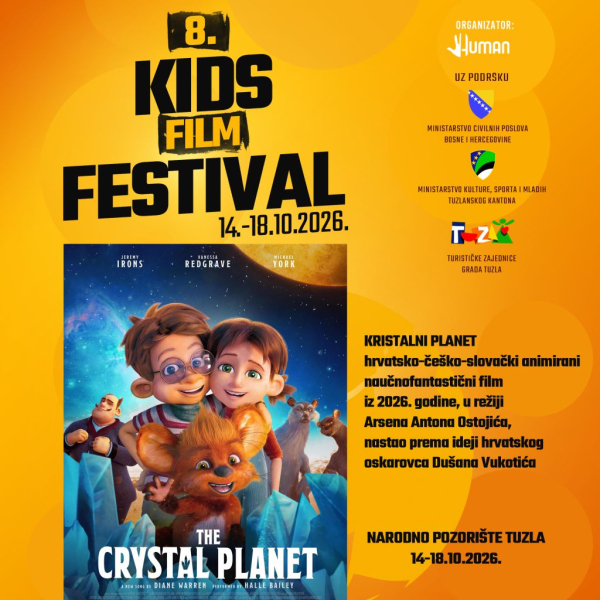 &ldquo;Kristalni planet&ldquo; u okviru 8. Kids Film Festivala